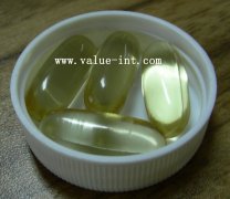 Safflower oil soft capsule