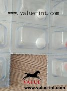Perforated card of blister package for multidose medication packaging